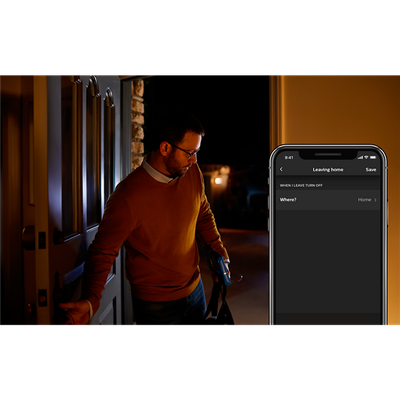Philips Hue kinkiet zewnętrzny czarny Turaco 2700K 647293P0