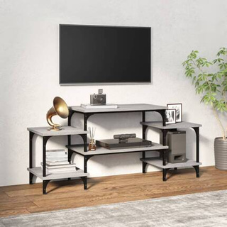 vidaXL Szafka pod TV, szary dąb sonoma, 117x35x52 cm