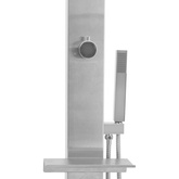 Prysznic ogrodowy ze stali nierdzewnej, prosty