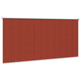 Roleta zewnętrzna 90% blokada UV Terakota 350 x 140 cm HDPE