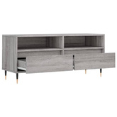 vidaXL Szafka pod TV, szary dąb sonoma, 100x34,5x44,5 cm w kolorze cm