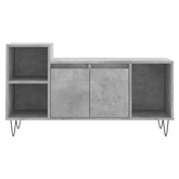 vidaXL Szafka pod TV, szarość betonu, 100x35x55 cm wariant 5