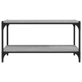 vidaXL Szafka pod TV, szary dąb sonoma, 80x33x41 cm