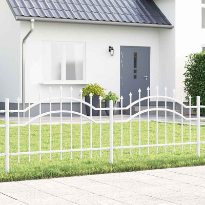 Ogrodzenie Ogrodowe WOERDEN 240 x 115 cm Biały