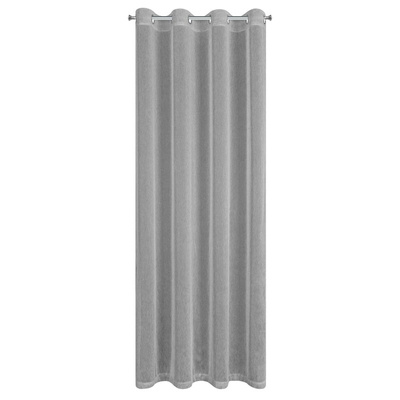 Zasłona Adela stalowa 140x250