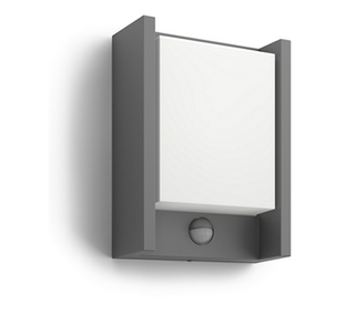 Lampa elewacyjna Arbour LED antracyt 6W z czujnikiem ruchu 164619316 myGarden PHILIPS