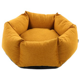 FLAMINGO Legowisko Ziva, sześciokątne, z suwakiem, 60x20 cm, ochra