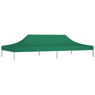 Dach do namiotu imprezowego, 6 x 3 m, zielony, 270 g/m?