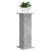 Stojak na rośliny 2 pcs Betonowy szary 30,5 x 30 x 80,5 cm