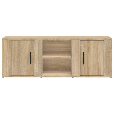 vidaXL Szafka pod TV, dąb sonoma, 100x31,5x35 cm