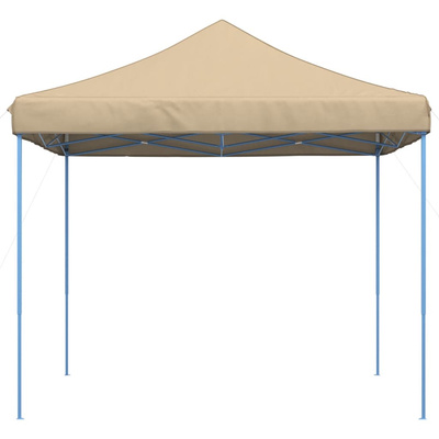 Składany namiot imprezowy typu pop-up, beżowy, 292x292x315 cm