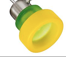 Klosz do serii Venice Zielono Żółty