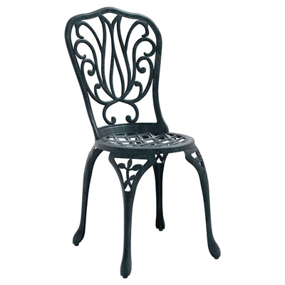 Zestaw Bistro Ogrodowego 3 szt. Zielony Aluminium