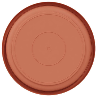 Okrągły Talerzyk Kwiatowy 6 pcs Czerwony ceglasty ? 17,5 x 2 cm