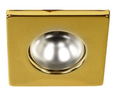 Oprawa stropowa kwadrat złoty stała 2276003