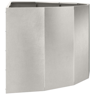 Donica Srebrny 120 x 60 x 50 cm Stal nierdzewna