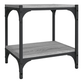 vidaXL Szafka pod TV, szary dąb sonoma, 40x33x41 cm