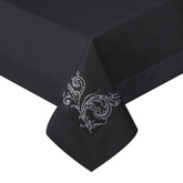 Obrus Edyta czarny 160x300