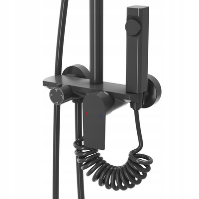 Zestaw natryskowy SPIRO gun metal