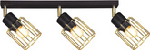 Lampy na listwie K-4782 z serii TROY GOLD KAJA