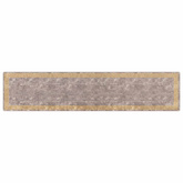Chodnik dywanowy MARSA Szary 100 x 450 cm Poliester i PVC