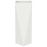 Donica Biały 30 x 30 x 75 cm Stal