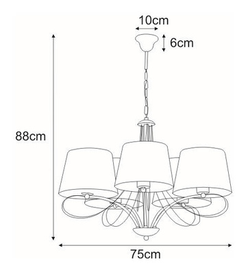 Lampa wisząca K-4081 z serii SOFIA KAJA