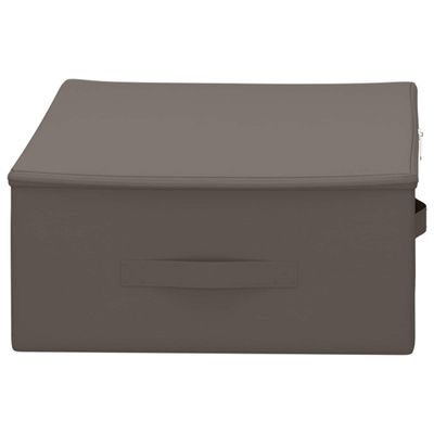 Skrzynia do przechowywania 6 pcs Szary 70 x 40 x 18 cm Włóknina