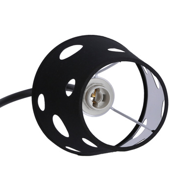 Żyrandol czarny lampa wisząca 5xE14 Batley Ledea 50205106