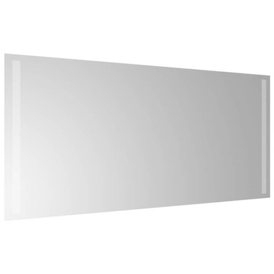 vidaXL Lustro łazienkowe z LED, 90x40 cm