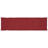 vidaXL Leżak tarasowy z podnóżkiem i poduszką, lite drewno akacjowe