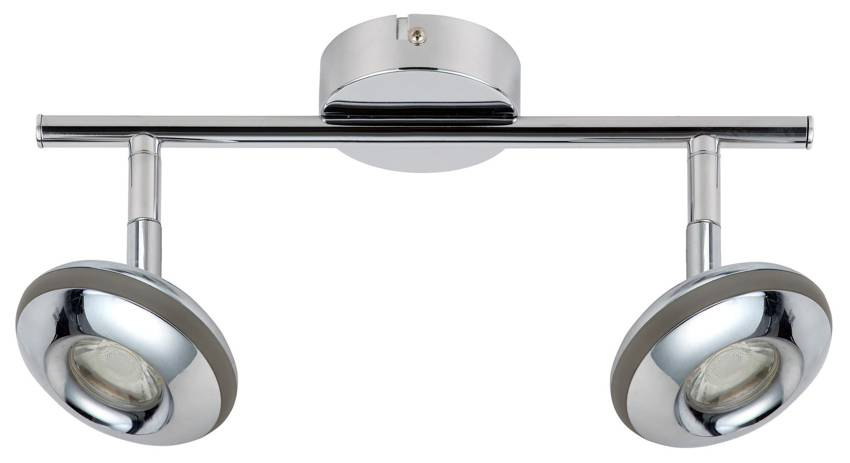 Lampa sufitowa SKIPPER listwa regulowana 2-punktowa LED do kuchni metalowa