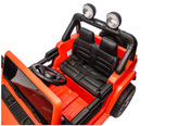 Pojazd Na Akumulator Jeep Rubicon 4x4 DK-JWR556 4x200W 24V Pomarańczowy