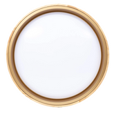 Plafon okrągły Drewniany-złoty ?40 cm 24W Abruzzo Vero