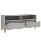 Szafka pod TV, szarość betonu, 100x34,5x44,5 cm vidaXL