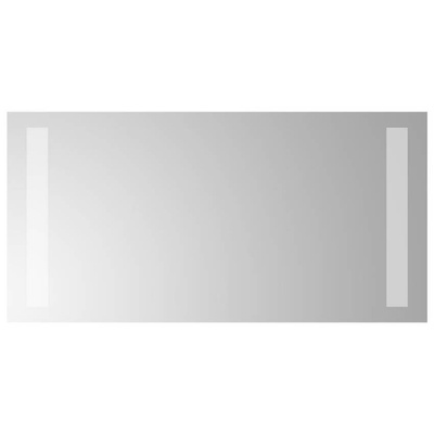 vidaXL Lustro łazienkowe z LED, 40x20 cm