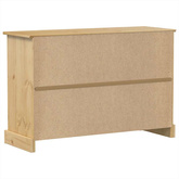 Komoda Corona, 112x40x75 cm, lite drewno sosnowe