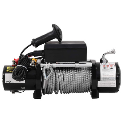 vidaXL Wciągarka elektryczna, 12 V, 5909 kg