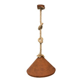 Lampa Rdzawa Wisząca RUST E27 140cm ULFN311