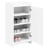 Szafka na buty Biały 48 x 36 x 92 cm Drewno inżynieryjne