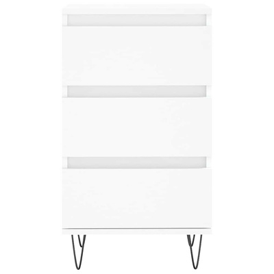 vidaXL Komoda, biała, 40x35x70 cm, materiał drewnopochodny wariant 4