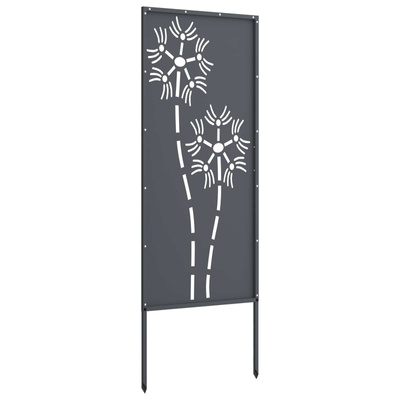 Ekran zapewniający prywatność w ogrodzie Antracyt 50 x 140 cm