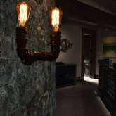 Kinkiet Led Industrialny Rury Retro 2xE27 Aruzzo Tubo