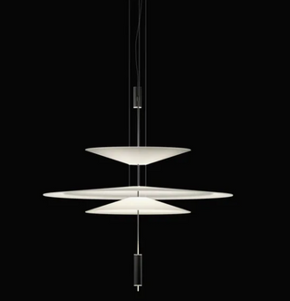 Nowoczesna Lampa Wisząca 3 warstwy LED Flamingo Parrot Czarny ADANI AD104B