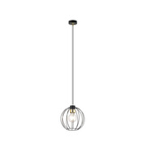 Lampa wisząca GINO 1 BLACK/GOLD