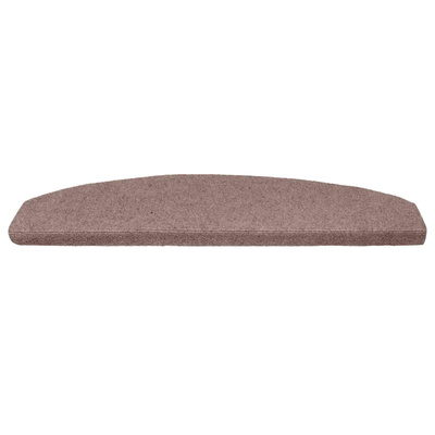 Samoprzylepne maty na schody 15 pcs Beżowy 80 x 24,5 x 3,5 cm