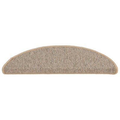 Nakładki na schody, 15 szt., brązowe, 56 x17 x 3 cm