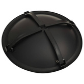 vidaXL Palenisko i grill 2-w-1, z pogrzebaczem, 56x56x49 cm, stal model standard