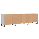 vidaXL Szafka pod TV, szary dąb sonoma, 150x30x44,5 cm model standard