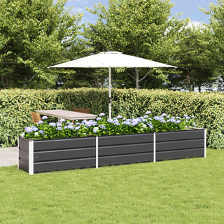 Donica Antracyt 290 x 50 x 45 cm Stal Galwanizowana